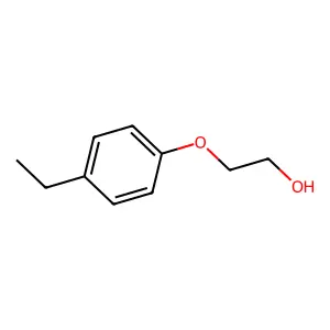 Ethanol, 2-(4-ethylphenoxy)- structure
