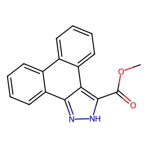 methyl 2H-phenanthro[9,10-c]pyrazole-3-carboxylate structure