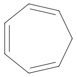 环庚三烯 structure
