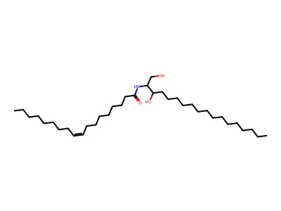 n-Oleyldihydrosphingosine structure
