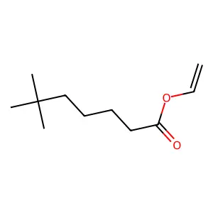 新壬酸乙烯酯 structure