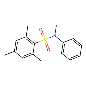 2,4,6,N-Tetramethylbenzenesulfonanilide structure