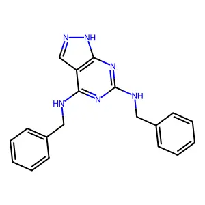 2-(4-methyl-5-{[2-(3-nitrophenyl)-2-oxoethyl]sulfanyl}-4H-1,2,4-triazol-3-yl)-N-phenylacetamide structure