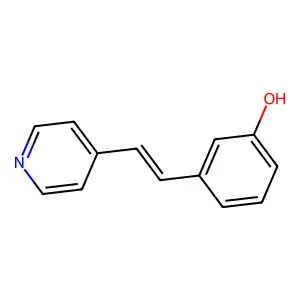 3-(2-Pyridin-4-ylethenyl)phenol structure