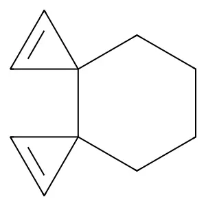 Dispiro(2.0.2.4)deca-1,5-diene structure