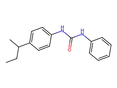 1-(4-Butan-2-ylphenyl)-3-phenylurea structure