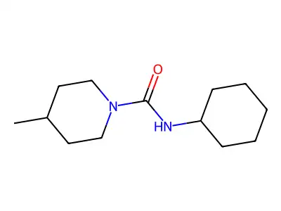 N-cyclohexyl-4-methylpiperidine-1-carboxamide structure