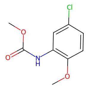 methyl N-(5-chloro-2-methoxyphenyl)carbamate structure
