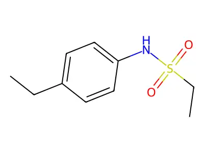 N-(4-ethylphenyl)ethanesulfonamide structure