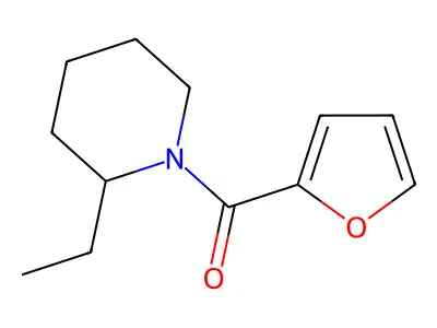 (2-Ethylpiperidin-1-yl)(furan-2-yl)methanone structure