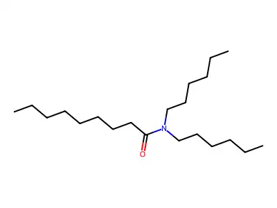 N,N-dihexylnonanamide structure
