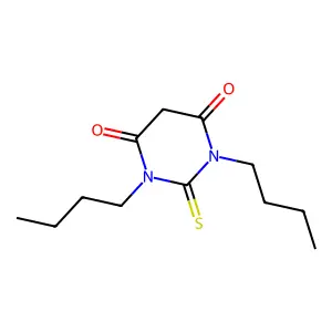1,3-Dibutyl-2-thiobarbituric acid structure