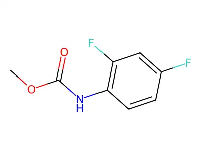 (2,4-Difluoro-phenyl)-carbamic acid methyl ester structure