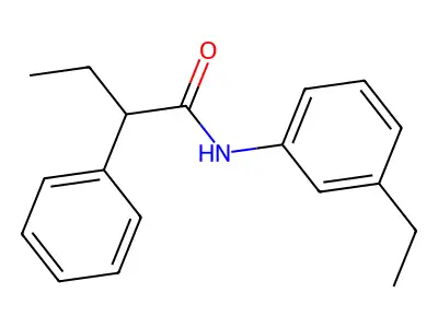 N-(3-ethylphenyl)-2-phenylbutanamide structure