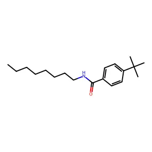 4-tert-butyl-N-octylbenzamide structure
