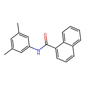 N-(3,5-二甲基苯基)-1-萘甲酰胺 structure