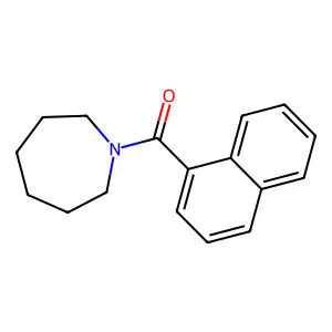 Azepan-1-yl(naphthalen-1-yl)methanone structure
