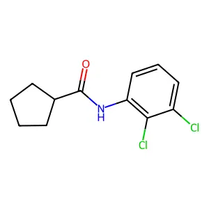 N-(2,3-dichlorophenyl)cyclopentanecarboxamide structure