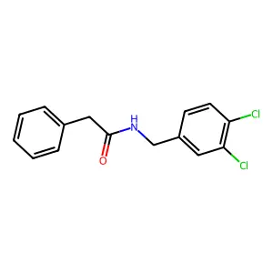 N-(3,4-二氯苄基)-2-苯基乙酰胺 structure