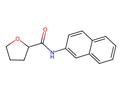 N-(2-naphthyl)tetrahydro-2-furancarboxamide structure
