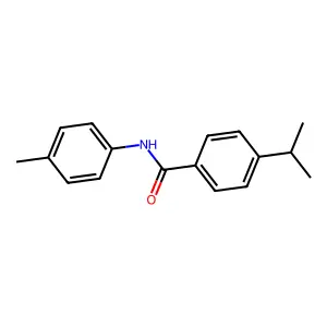 N-(4-Methylphenyl)-4-(propan-2-yl)benzamide structure