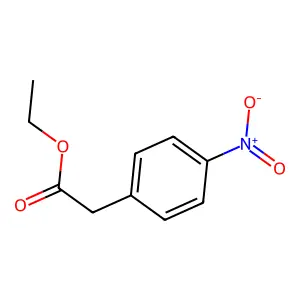 Ethyl 4-nitrophenylacetate structure