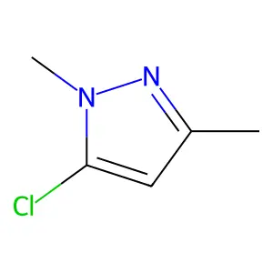 5-Chloro-1,3-dimethylpyrazole structure