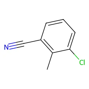 3-氯-2-甲基苯甲腈 structure
