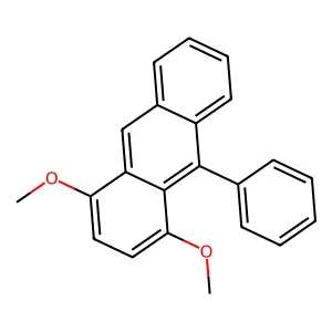 1,4-Dimethoxy-9-phenylanthracene structure
