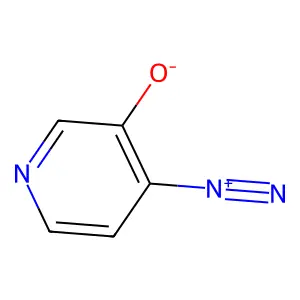 4(3H)-Pyridinone, 3-diazo- structure