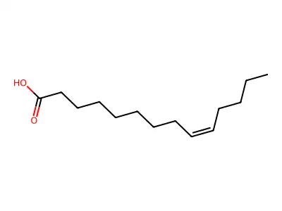 肉豆蔻烯酸 structure
