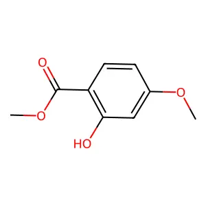 Methyl 4-methoxysalicylate structure