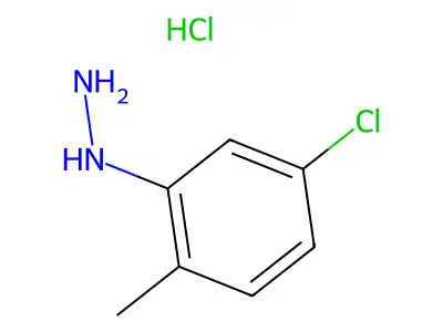(5-Chloro-2-methylphenyl)hydrazine structure