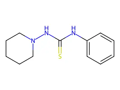 1-Phenyl-3-piperidin-1-ylthiourea structure
