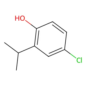 4-Chloro-2-isopropylphenol structure
