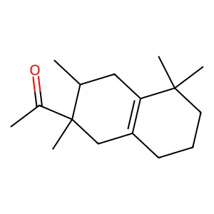 1-(1,2,3,4,5,6,7,8-Octahydro-2,3,5,5-tetramethyl-2-naphthalenyl)ethanone structure