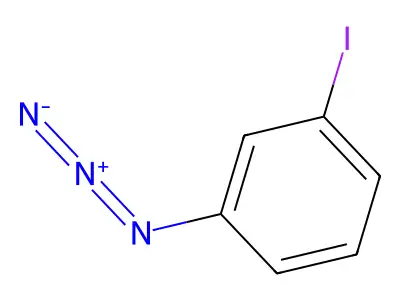 1-Azido-4-iodobenzene structure