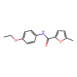 N-(4-ethoxyphenyl)-5-methylfuran-2-carboxamide structure