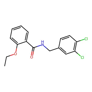 N-(3,4-dichlorobenzyl)-2-ethoxybenzamide structure
