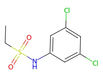 N-(3,5-dichlorophenyl)ethanesulfonamide structure