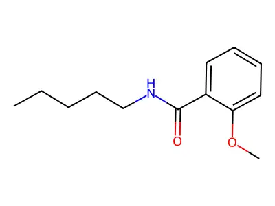 2-methoxy-N-pentylbenzamide structure