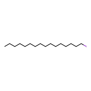 1-Iodohexadecane structure