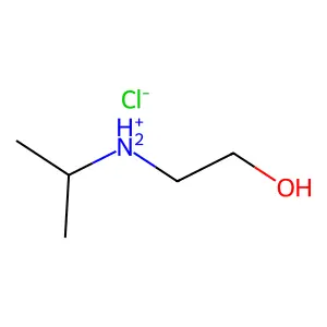 2-Isopropylaminoethanol hydrochloride structure