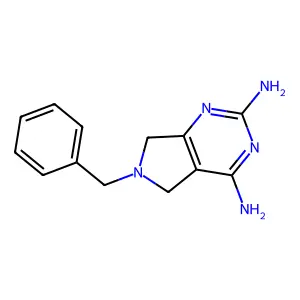 8-[Bis(2-chloroethyl)amino]-1,3-dimethyl-3,7-dihydro-1h-purine-2,6-dione structure