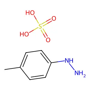 p-Tolylhydrazinium sulphate structure