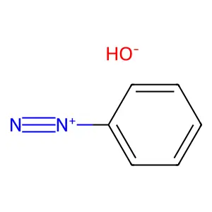 苯重氮鎓氢氧化物 structure
