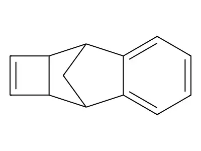 3,8-Methanocyclobuta(b)naphthalene, 2a,3,8,8a-tetrahydro-,((2aalpha,3beta,8beta,8aalpha)- structure