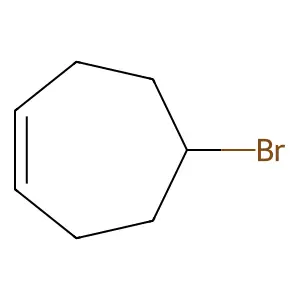 Cycloheptene, 5-bromo- structure