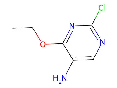 2-氯-4-乙氧基嘧啶-5-胺 structure