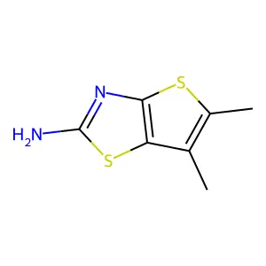 5,6-Dimethylthieno[2,3-d][1,3]thiazol-2-amine structure